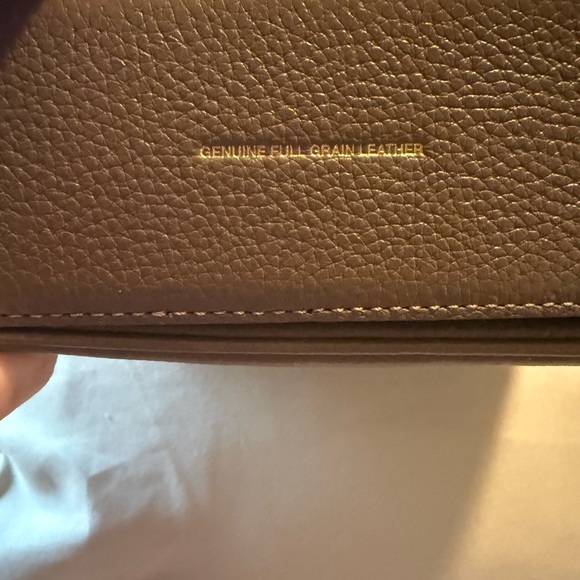 Coach Cassie 19 Pebbled Leather Turnlock Bag in Dark Stone - Picture 2 of 12